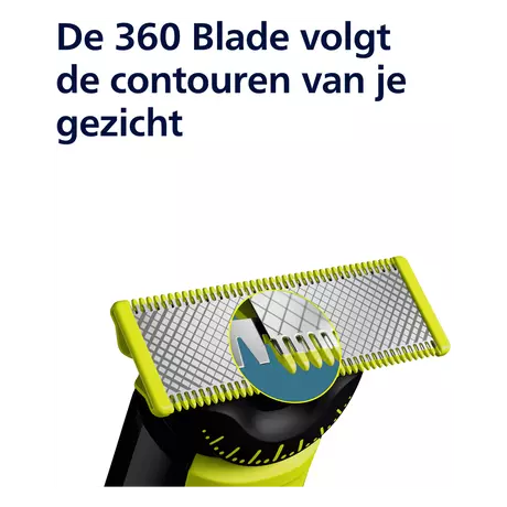 Philips OneBlade Pro 360 Face + Body Scheerapparaat QP6507/23