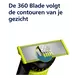 Philips OneBlade Pro 360 Face + Body Scheerapparaat QP6507/23