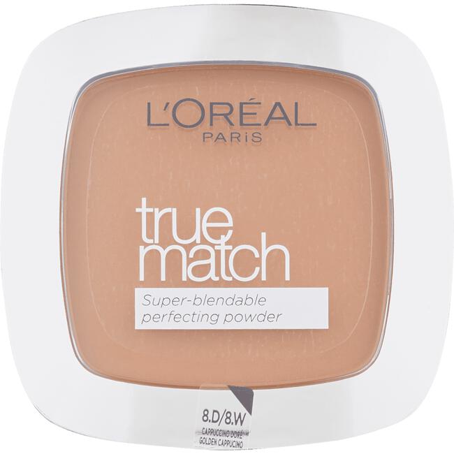 L'Oréal Paris True Match Poeder 8D/W Matterende Poeder 9 GR