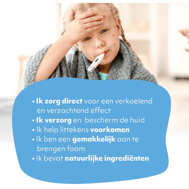 Kidsner Alexia De Verkoelende Foam Bij Waterpokken 100 ML