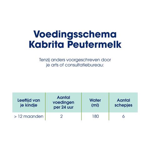 Kabrita Peutermelk 3 800GR