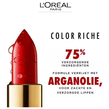 L'Oréal Paris Color Riche Satin 377 Perfect Red Lippenstift