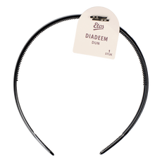 Etos Diadeem Medium Zwart