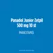 Panadol Junior Zetpillen 500 MG Paracetamol vanaf 6 jaar 10 stuks