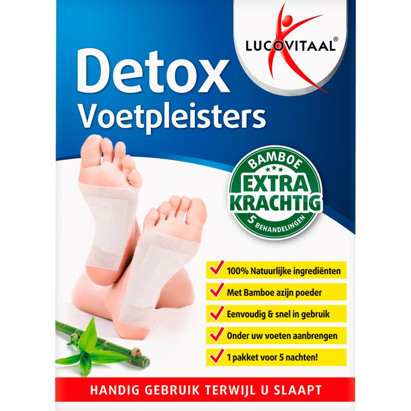 Lucovitaal Detox Voetpleisters 10 stuks