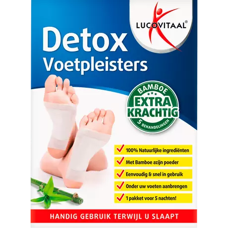 Lucovitaal Detox Voetpleisters 10 stuks