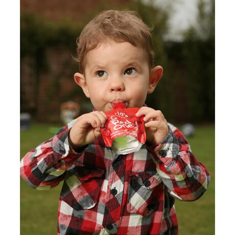 Ella's Kitchen Fruit Smoothie The Red One Bio Knijpfruit 6+ Maanden 90 GR