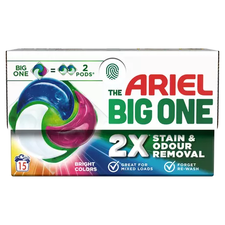 Ariel Big One Color 15 Stuks