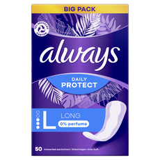 Always Daily Protect Inlegkruisjes Long 50 Stuks