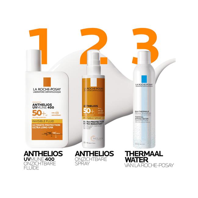 La Roche-Posay Anthelios UVMune 400 Onzichtbare Zonnefluide SPF50+ 50 ML
