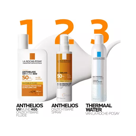 La Roche-Posay Anthelios UVMune 400 Onzichtbare Zonnefluide SPF50+ 50 ML