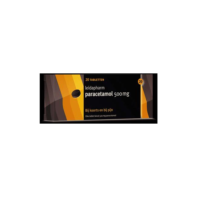Leidapharm paracetamol 500 tablet 20 stuks