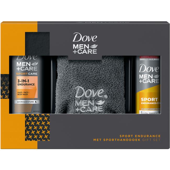Dove Men+Care Sport Endurance+Comfort Geschenkset 250 ML + 150 ML