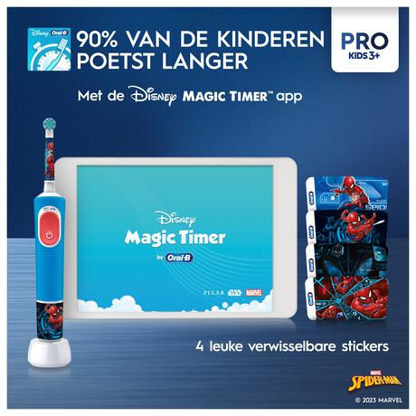 Oral-B Pro Kids Marvel Spider-Man Elektrische Tandenborstel