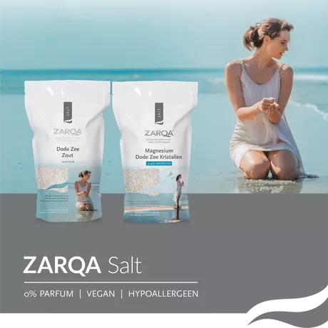 Zarqa 100% Dode Zeezout 1000 gram