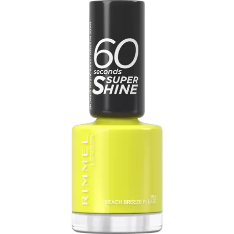 Rimmel London 60 Seconds SuperShine Nagellak 155 Beach Breeze Please 8 ML