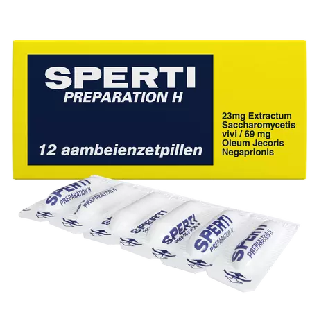 Sperti Zetpillen Voor Behandeling Van Aambeien 12 stuks