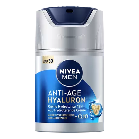 NIVEA MEN Q10 Anti-Age Hyaluron Gezichtscrème SPF30 50 ML