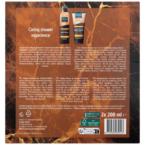Kneipp Giftset Men Warm Woods Favourites 2 Stuks