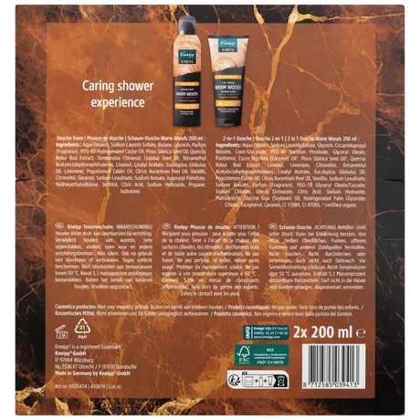 Kneipp Giftset Men Warm Woods Favourites 2 Stuks