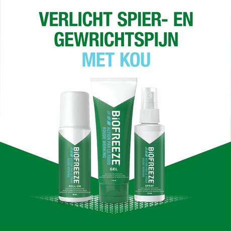 Biofreeze+ Cold Therapy Pain Relief Roll-On