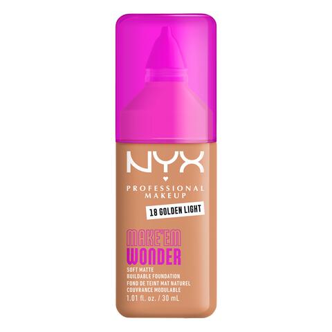 NYX Professional Makeup Make 'EM Wonder Foundation 18 Golden Light