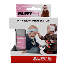 Alpine Muffy Baby Oorkap Voor Baby, Dreumes en Peuter Roze 1 stuks