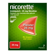 Nicorette Pleister 25 MG Nicotine 7 Stuks