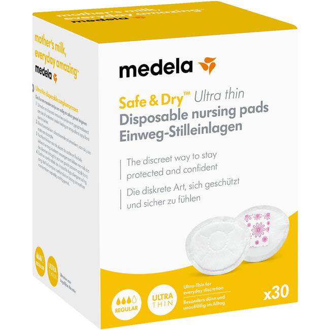 Medela Ultra Thin Disposable Zoogcompressen, doos 30 stuks