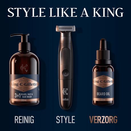 King C. Gillette Baardolie 30 ML