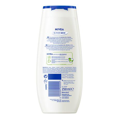 NIVEA Cashmere & Cotton Seed Oil Caring Shower Gel 250 ML