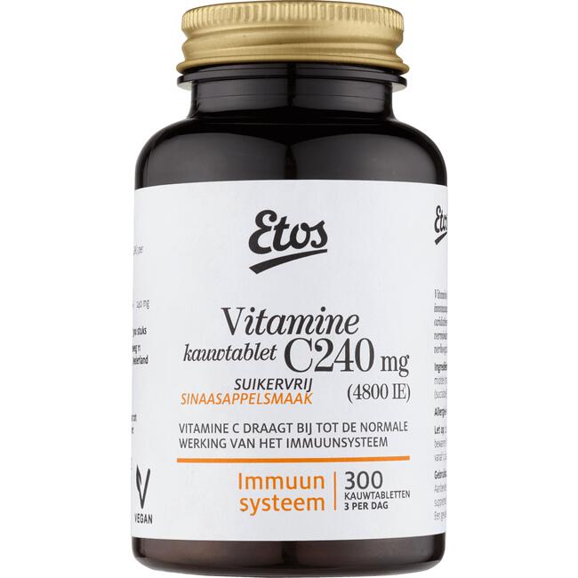 Etos Vitamine C240 300 tabletten 300 | Etos