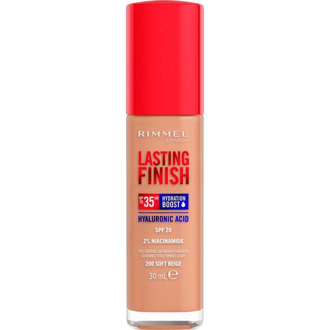 Rimmel Lasting Finish 35Hr Foundation 200 Soft Beige