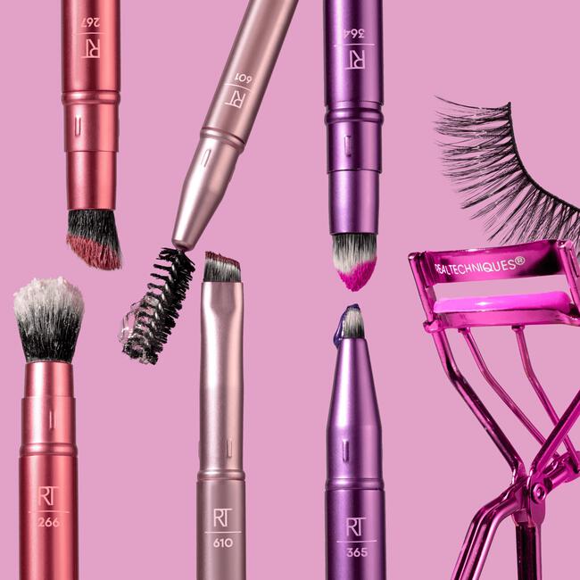Real Techniques Double Time Brush + Lash Set