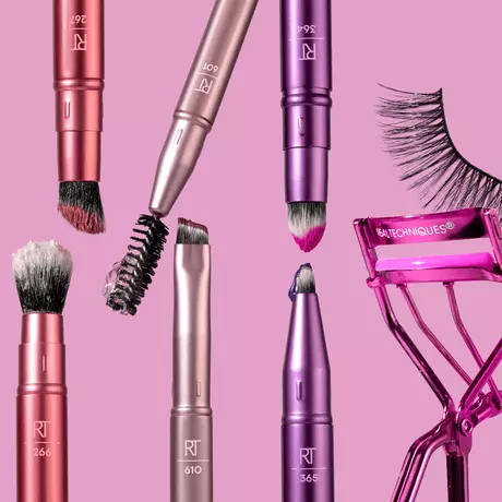 Real Techniques Double Time Brush + Lash Set