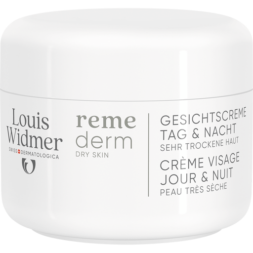 Louis Widmer Remederm Gezichtscrème Dag & Nacht Licht Geparfumeerd 50 ML