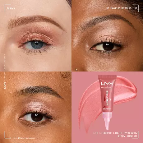 NYX Professional Makeup Lid Lingerie 04 Risky Rose Crème Oogschaduw