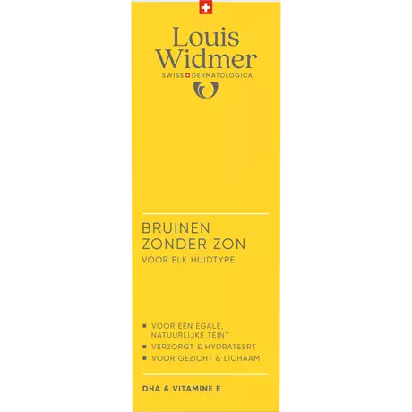 Louis Widmer Suncare Bruinen Zonder Zon Licht Geparfumeerd 100 ML