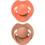 Difrax LOVI Prime fopspeen 6-18 M Granola/Orange