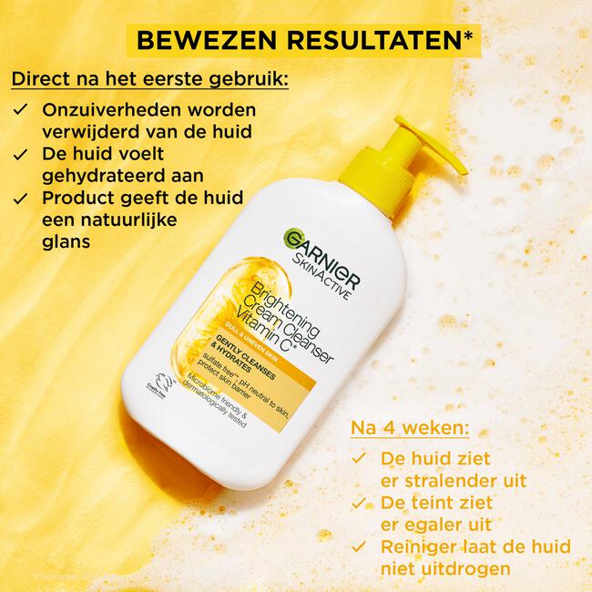 Garnier SkinActive Reinigingsgel met vitamine C 250ML