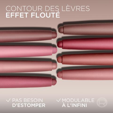 L'Oréal Paris Blurfiller Blurring Lip Contour 530 Bordeaux Bisous