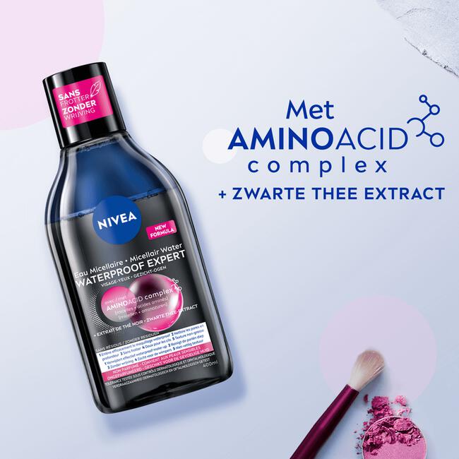 NIVEA Miccelair Skin Breathe Expert Make-Up Remover Waterproof Expert Gevoelige Huid 400 ML