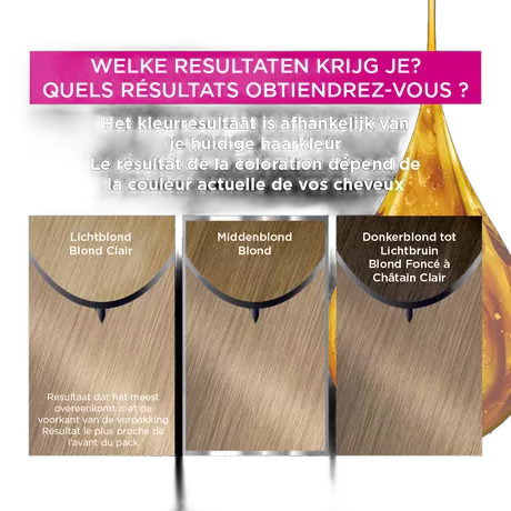 Garnier Olia Goud Asblond 8.31 Permanent Zonder Ammoniak