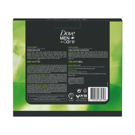 Dove Men + Care Extra Fresh giftset met handdoek
