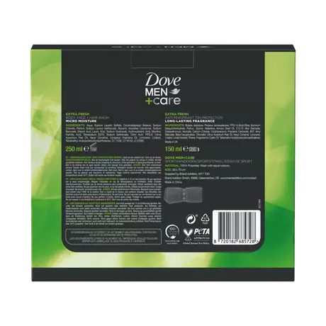 Dove Giftset Men + Care Extra Fresh Met Handdoek