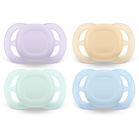 Philips Avent Fopspeen Ultra Start 0-2 M Double Pack Day 2 pack - mixed - SCF075/15