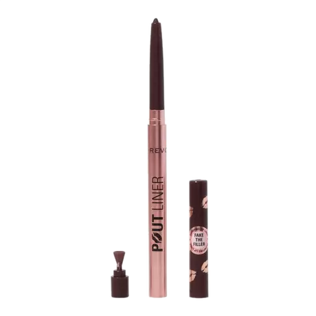 Revolution Pout Bomb Plumping Lip Liner Espresso Cool Brown