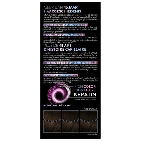 Syoss Metallic Collection Haarkleuring 3-89 Bronze Coffee