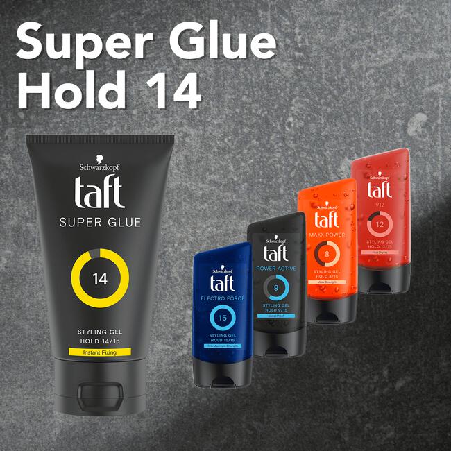 Taft Styling Gel Super Glue Gel 150 ML