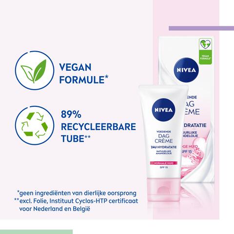 NIVEA Essentials +24h Voedende Dagcrème SPF15 50 ML